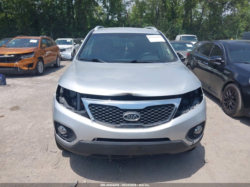 2012 Kia Sorento VIN 5XYKT3A63CG203032 IAAI salvage auction — FRONT END, Salvage Title, sold $25 on 2026-07-29 (photo 6)