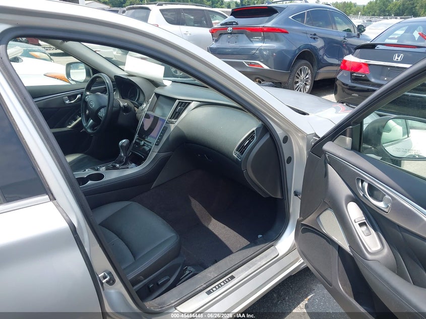2017 Infiniti Q50 VIN JN1EV7AR7HM832424 IAAI salvage auction — NORMAL WEAR, Salvage Rebuilt (North Carolina), sold $1,500 on 2026-07-20 (photo 5)