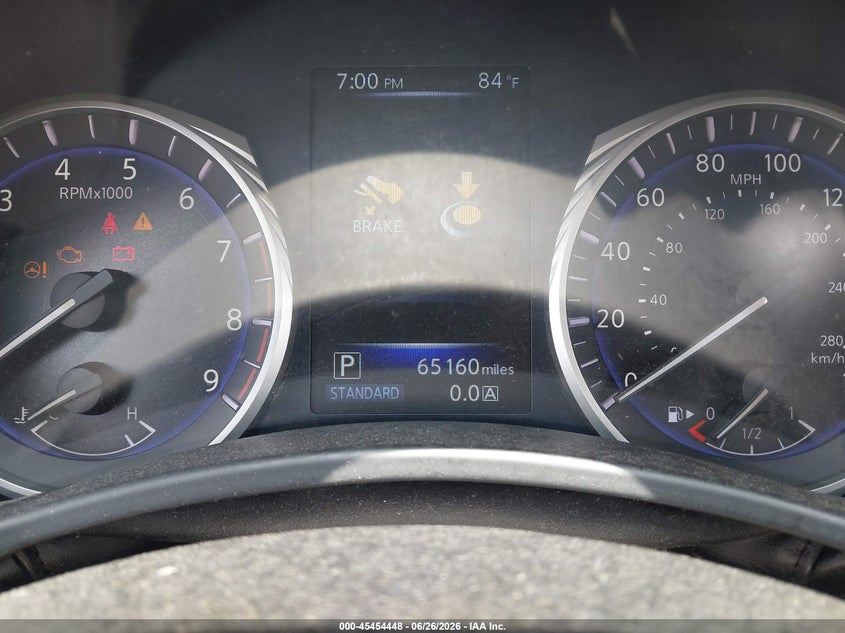 2017 Infiniti Q50 VIN JN1EV7AR7HM832424 IAAI salvage auction — NORMAL WEAR, Salvage Rebuilt (North Carolina), sold $1,500 on 2026-07-20 (photo 7)