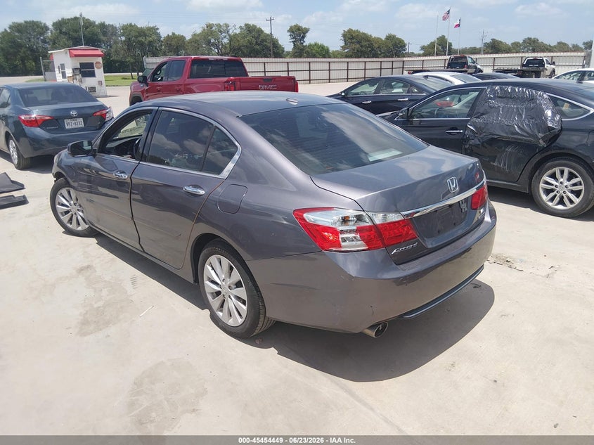 2014 Honda Accord VIN 1HGCR3F91EA037796 IAAI salvage auction — FRONT END, Original (Texas), sold $4,250 on 2026-08-04 (photo 3)