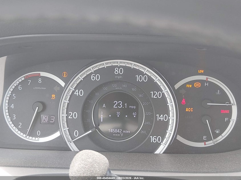 2014 Honda Accord VIN 1HGCR3F91EA037796 IAAI salvage auction — FRONT END, Original (Texas), sold $4,250 on 2026-08-04 (photo 7)