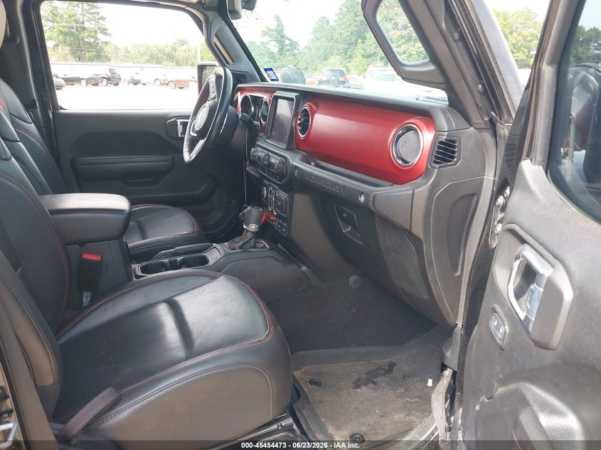 2021 Jeep Wrangler / VIN 1C4HJXFN9MW584476 IAAI salvage auction — REAR END, Salvage Title, sold $10,500 on 2026-08-19 (photo 5)