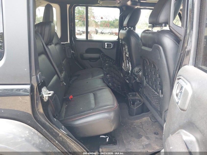 2021 Jeep Wrangler / VIN 1C4HJXFN9MW584476 IAAI salvage auction — REAR END, Salvage Title, sold $10,500 on 2026-08-19 (photo 8)