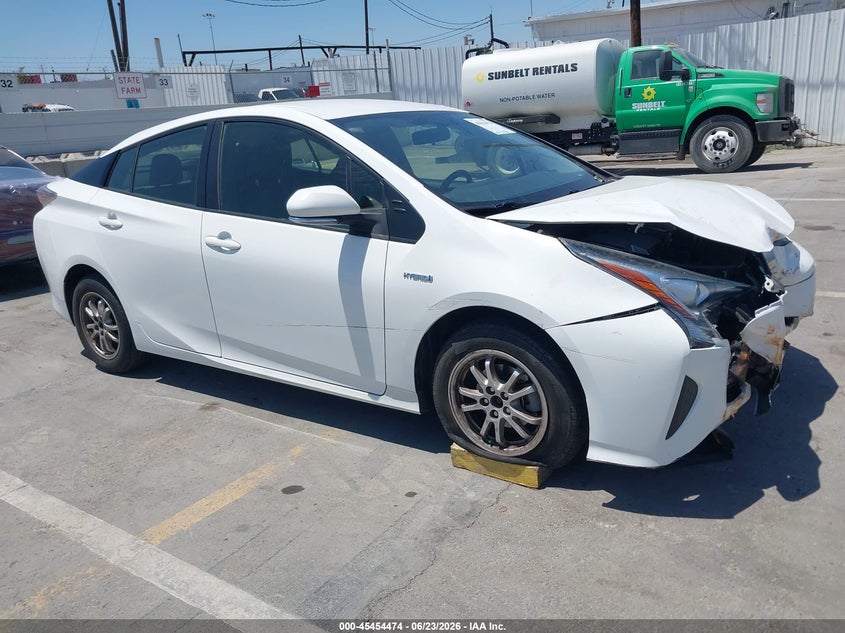 2016 Toyota Prius VIN JTDKBRFU6G3003334 IAAI salvage auction — FRONT END, Salvage Title, sold $2,800 on 2026-07-16 (photo 1)