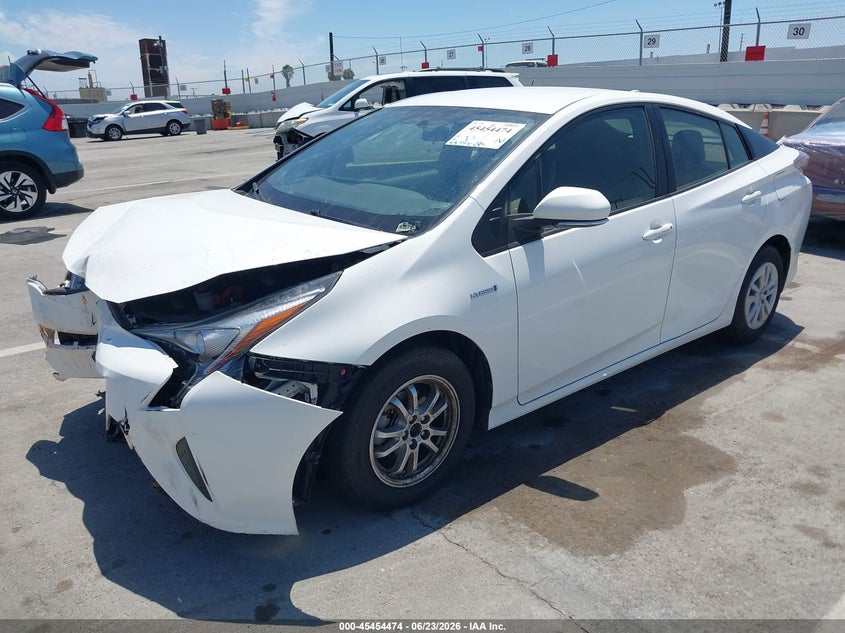 2016 Toyota Prius VIN JTDKBRFU6G3003334 IAAI salvage auction — FRONT END, Salvage Title, sold $2,800 on 2026-07-16 (photo 2)