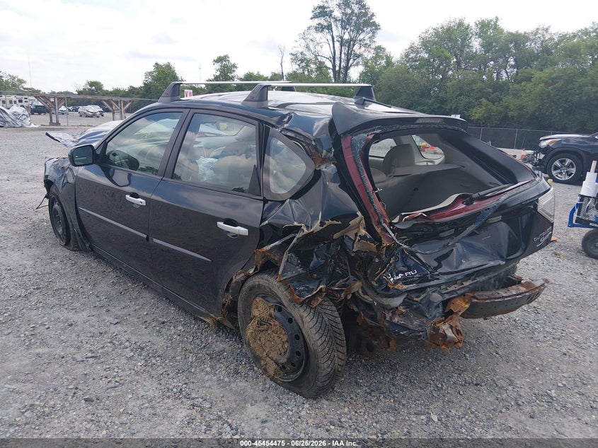 2011 Subaru Impreza VIN JF1GH6D65BH813658 IAAI salvage auction — FRONT & REAR, Salvage (Ohio), sold $250 on 2026-07-28 (photo 3)