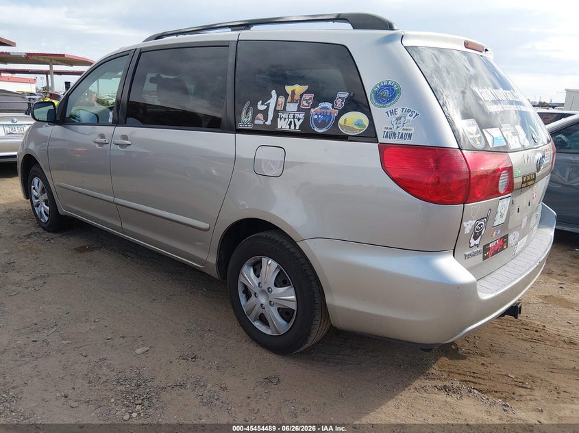 2006 Toyota Sienna VIN 5TDZA23C06S453174 IAAI salvage auction — NORMAL WEAR, Clear-Dealer Only (Arizona), sold $400 on 2026-07-28 (photo 3)