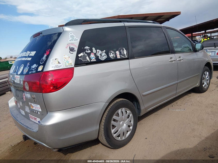 2006 Toyota Sienna VIN 5TDZA23C06S453174 IAAI salvage auction — NORMAL WEAR, Clear-Dealer Only (Arizona), sold $400 on 2026-07-28 (photo 4)