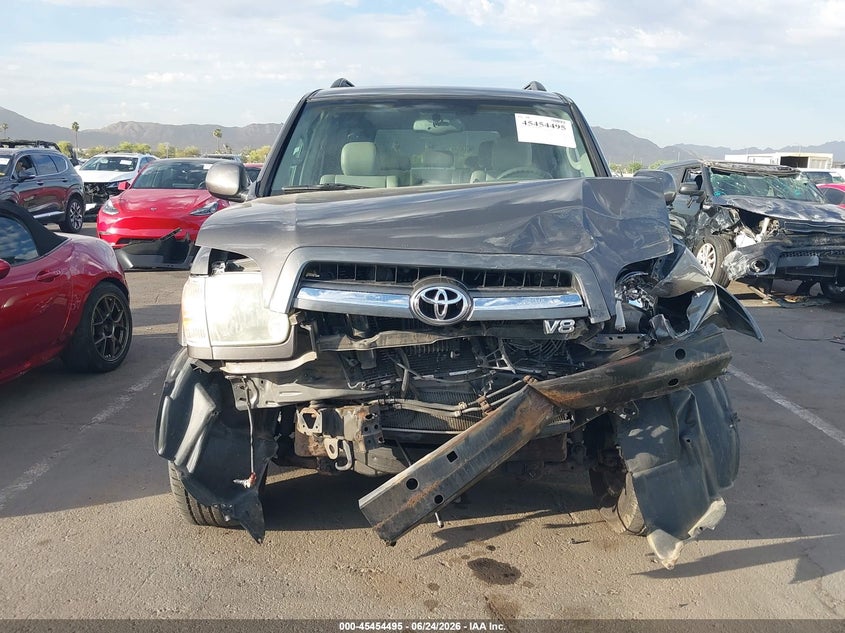 2006 Toyota Sequoia VIN 5TDBT48A66S274426 IAAI salvage auction — FRONT END, Salvage (Arizona), sold $775 on 2026-07-28 (photo 6)
