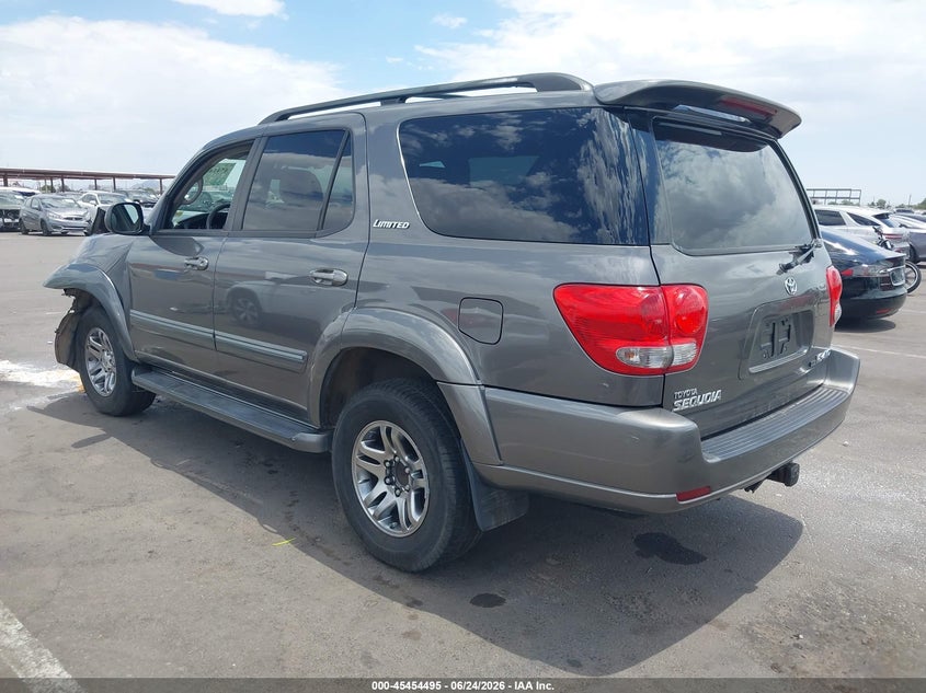 2006 Toyota Sequoia VIN 5TDBT48A66S274426 IAAI salvage auction — FRONT END, Salvage (Arizona), sold $775 on 2026-07-28 (photo 3)