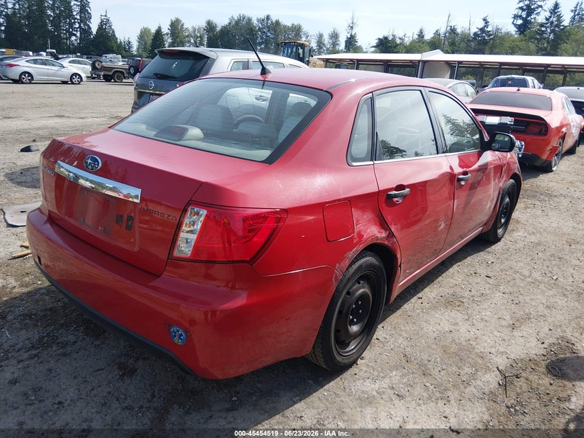 2008 Subaru Impreza VIN JF1GE61618G514132 IAAI salvage auction — RIGHT SIDE, Bill Of Sale (Washington), sold $275 on 2026-07-22 (photo 4)
