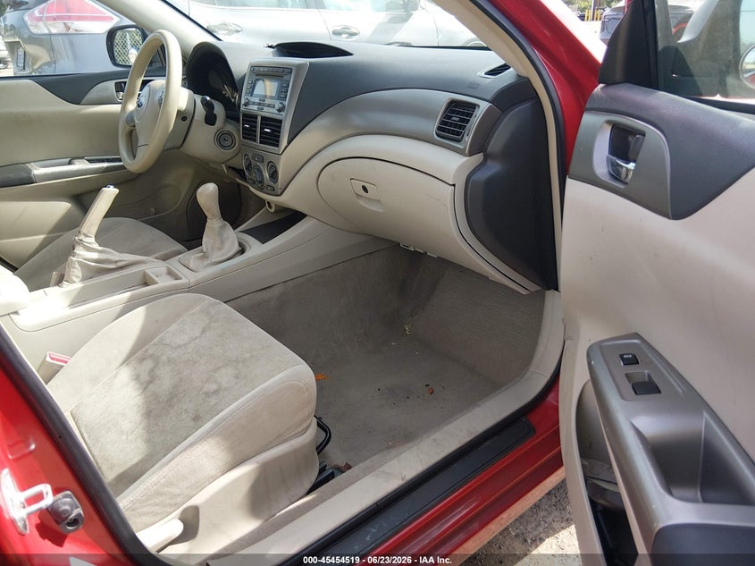 2008 Subaru Impreza VIN JF1GE61618G514132 IAAI salvage auction — RIGHT SIDE, Bill Of Sale (Washington), sold $275 on 2026-07-22 (photo 5)
