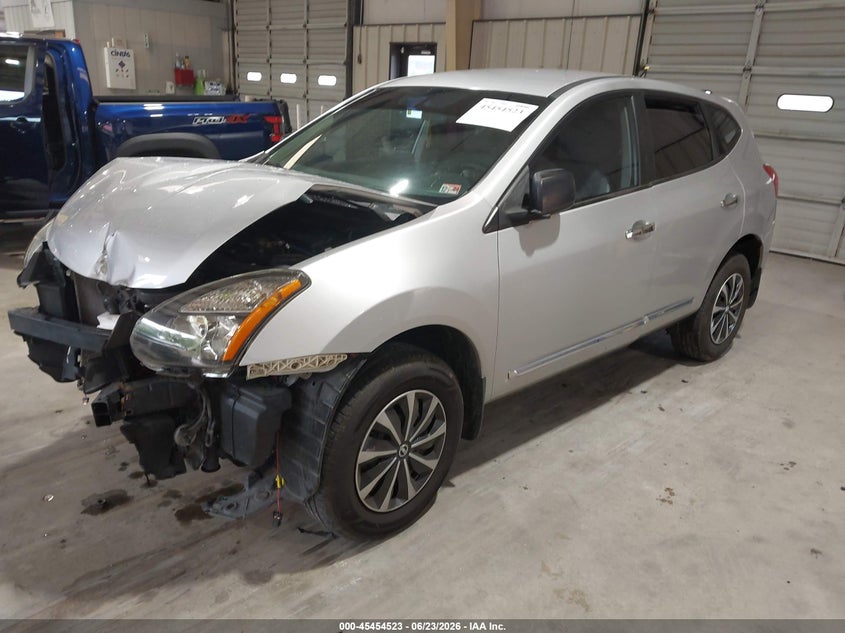 2012 Nissan Rogue VIN JN8AS5MV2CW405803 IAAI salvage auction — FRONT END, Salvage (North Carolina), sold $475 on 2026-07-16 (photo 2)