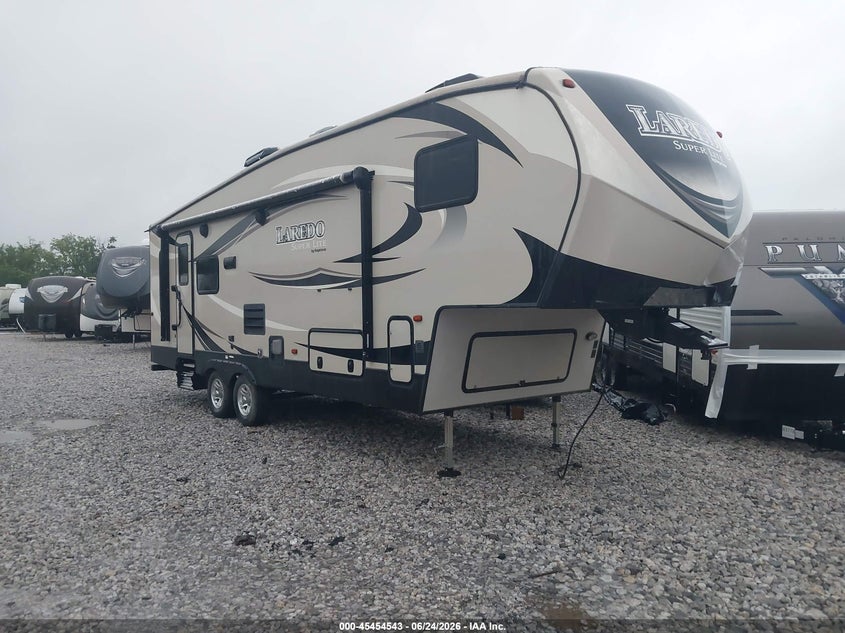 2018 Keystone rv Other VIN 4YDF26828JV601073 IAAI salvage auction — HAIL, Junk (Oklahoma), sold $4,050 on 2026-09-09 (photo 1)