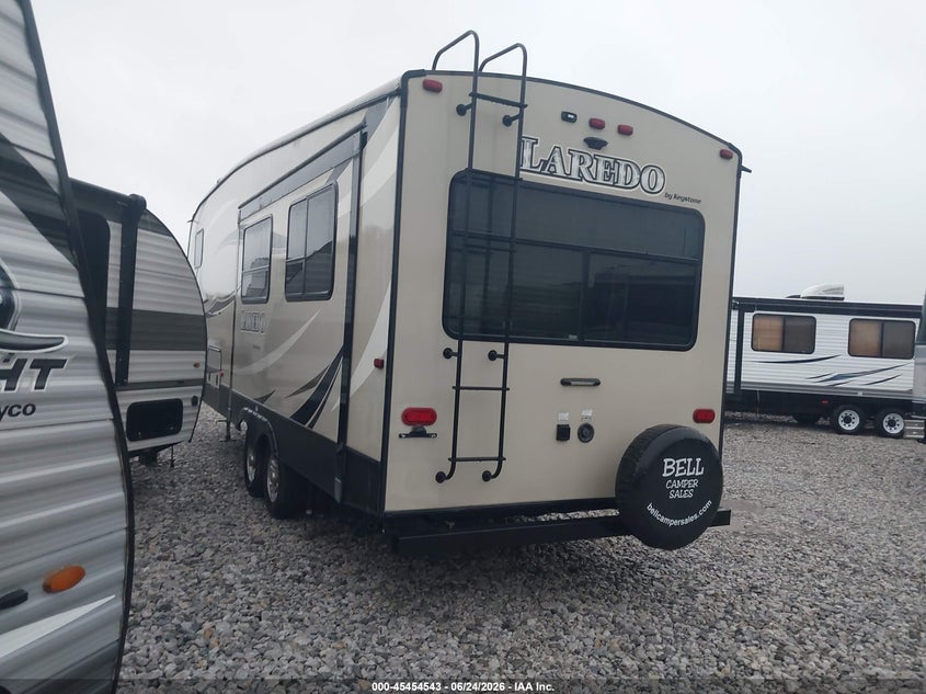 2018 Keystone rv Other VIN 4YDF26828JV601073 IAAI salvage auction — HAIL, Junk (Oklahoma), sold $4,050 on 2026-09-09 (photo 3)