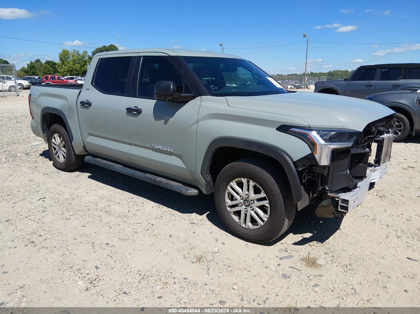 2025 Toyota Tundra VIN 5TFLA5AB4SX045976 IAAI salvage auction — FRONT END, Salvage (Georgia), sold $18,600 on 2026-07-30 (photo 1)