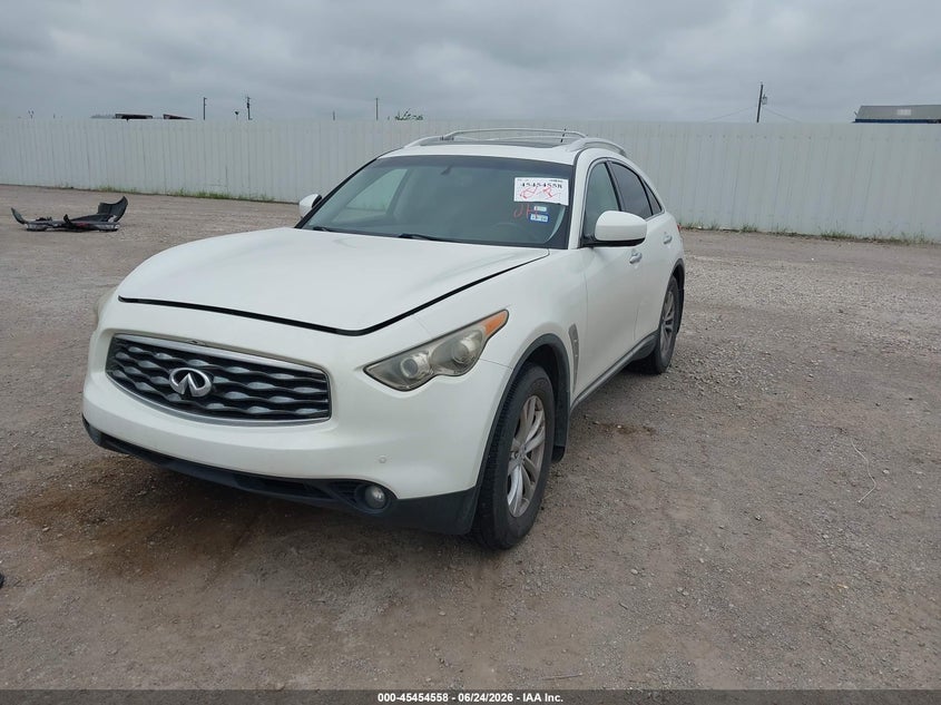 2011 Infiniti Fx35 VIN JN8AS1MW0BM141461 IAAI salvage auction — REAR END, Salvage (Texas), sold $1,225 on 2026-07-22 (photo 2)