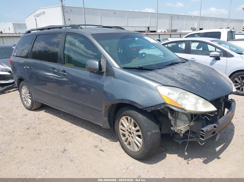 2007 Toyota Sienna VIN 5TDZK22C47S033918 IAAI salvage auction — REAR END, Salvage (Texas), sold $850 on 2026-07-09 (photo 1)