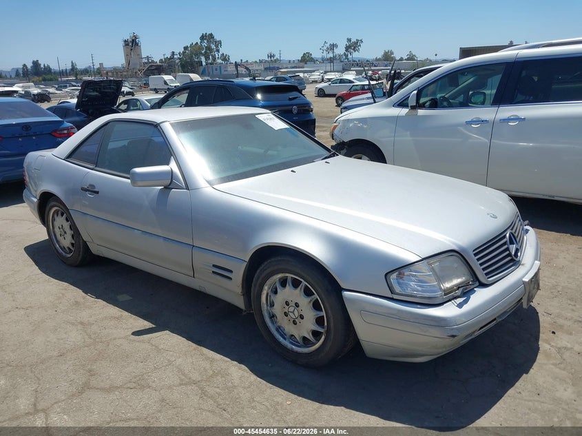 1997 Mercedes-benz Sl-class VIN WDBFA67FXVF141360 IAAI salvage auction — NORMAL WEAR, Clear - Dealer Only (California), sold $25 on 2026-07-29 (photo 1)