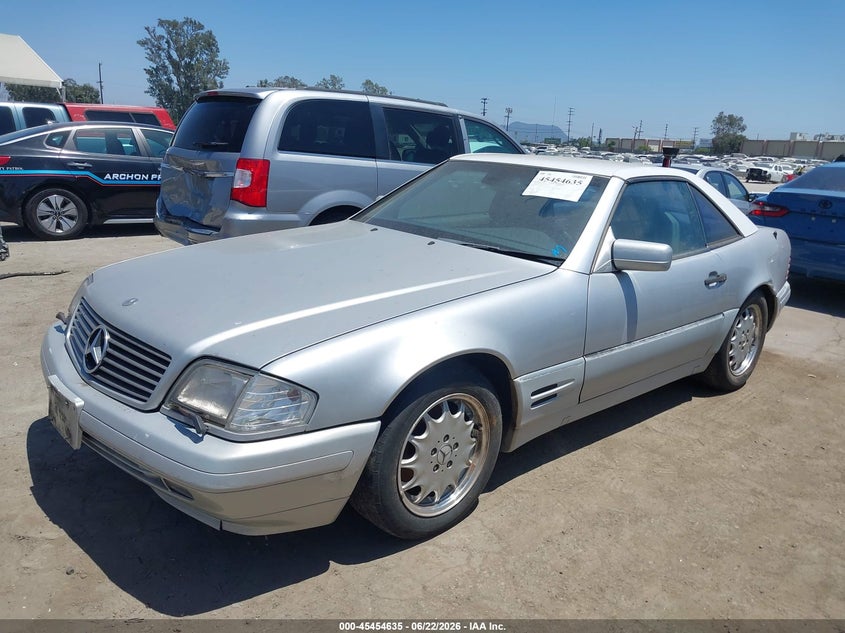 1997 Mercedes-benz Sl-class VIN WDBFA67FXVF141360 IAAI salvage auction — NORMAL WEAR, Clear - Dealer Only (California), sold $25 on 2026-07-29 (photo 2)