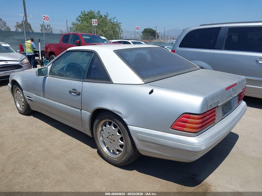 1997 Mercedes-benz Sl-class VIN WDBFA67FXVF141360 IAAI salvage auction — NORMAL WEAR, Clear - Dealer Only (California), sold $25 on 2026-07-29 (photo 3)