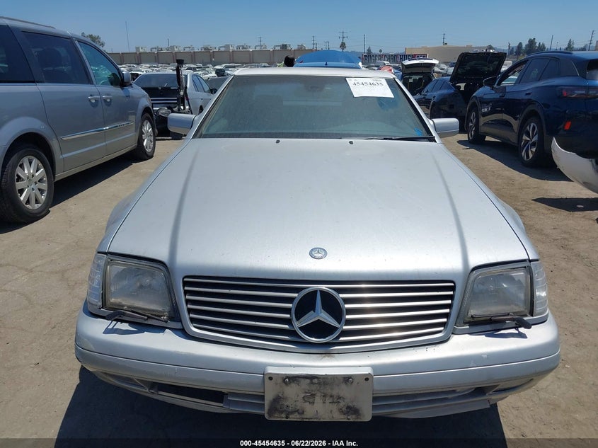1997 Mercedes-benz Sl-class VIN WDBFA67FXVF141360 IAAI salvage auction — NORMAL WEAR, Clear - Dealer Only (California), sold $25 on 2026-07-29 (photo 6)