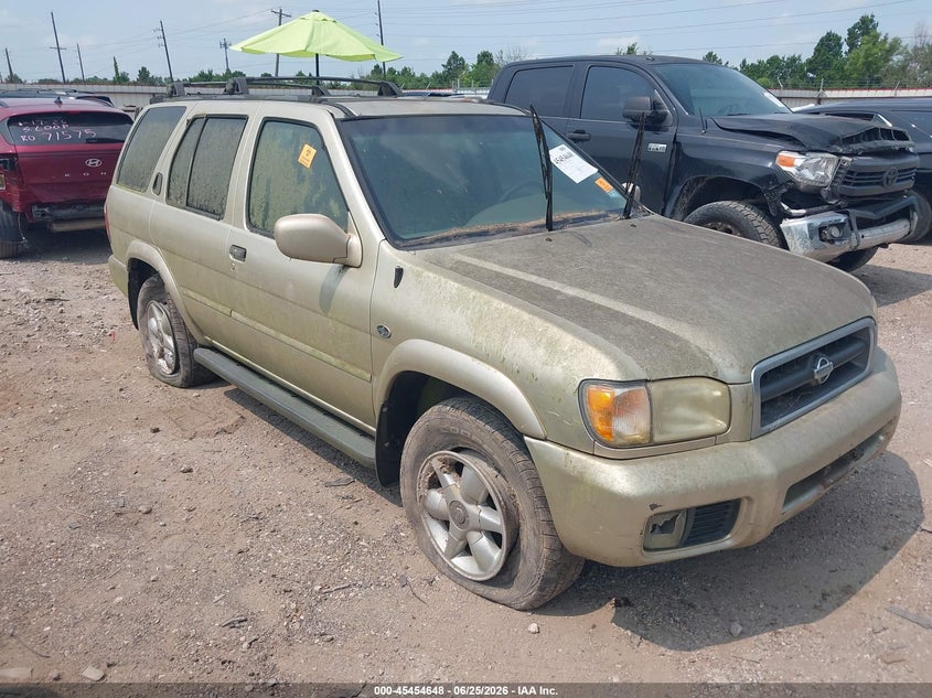 2000 Nissan Pathfinder VIN JN8AR07S5YW434106 IAAI salvage auction — NORMAL WEAR, Original (Texas), sold $125 on 2026-07-09 (photo 1)