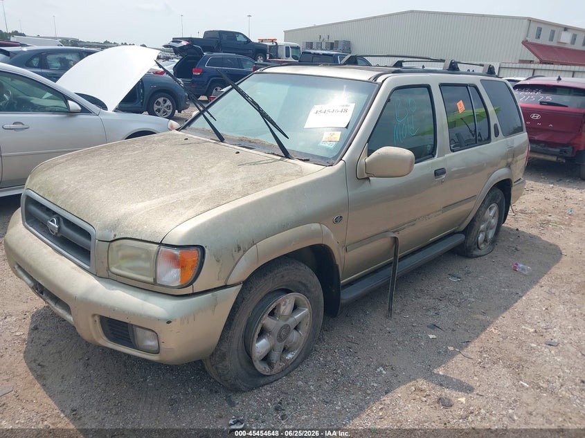 2000 Nissan Pathfinder VIN JN8AR07S5YW434106 IAAI salvage auction — NORMAL WEAR, Original (Texas), sold $125 on 2026-07-09 (photo 2)