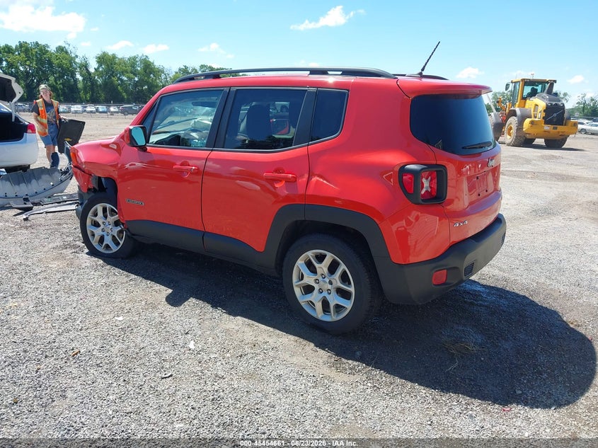 2017 Jeep Renegade VIN ZACCJBBB2HPF47636 IAAI salvage auction — FRONT END, Salvage Title, sold $1,450 on 2026-08-17 (photo 3)
