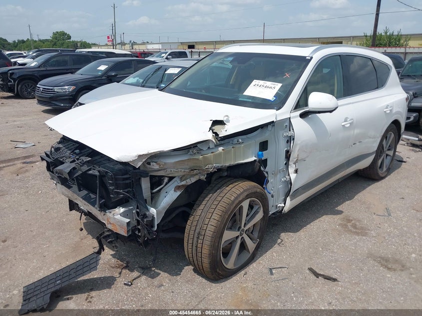 2023 Genesis Gv80 VIN KMUHCESC2PU130893 IAAI salvage auction — SIDE, Salvage Title, sold $17,700 on 2026-08-29 (photo 2)