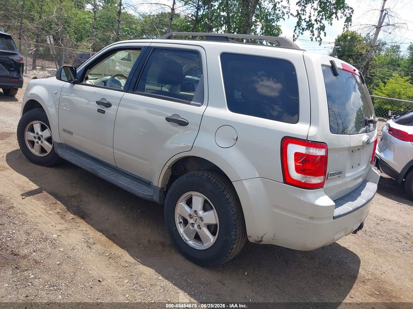 2008 Ford Escape VIN 1FMCU93178KC69781 IAAI salvage auction — NORMAL WEAR, Clear (New Jersey), sold $425 on 2026-07-06 (photo 3)