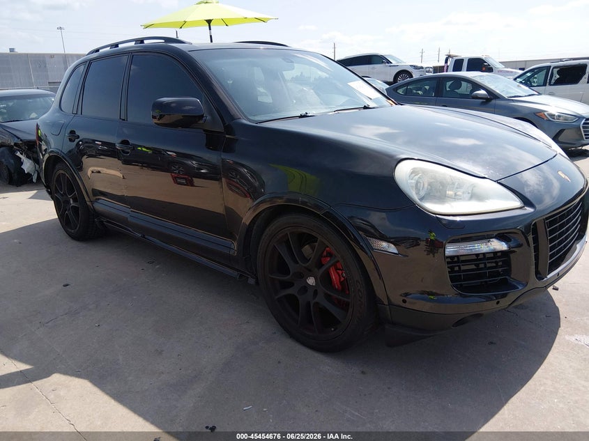 2009 Porsche Cayenne VIN WP1AD29P19LA65762 IAAI salvage auction — WATER/FLOOD, Salvage (Texas), sold $1,550 on 2026-08-13 (photo 1)