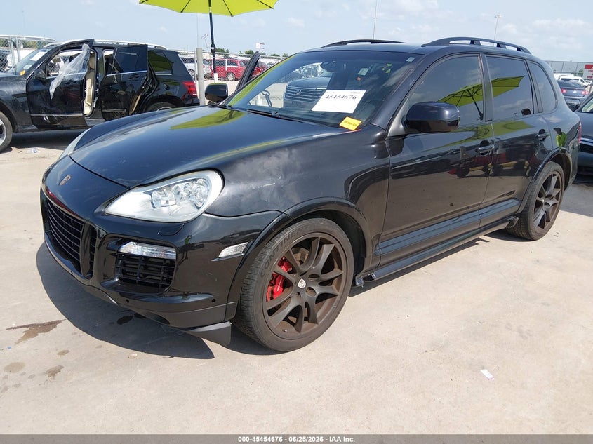 2009 Porsche Cayenne VIN WP1AD29P19LA65762 IAAI salvage auction — WATER/FLOOD, Salvage (Texas), sold $1,550 on 2026-08-13 (photo 2)
