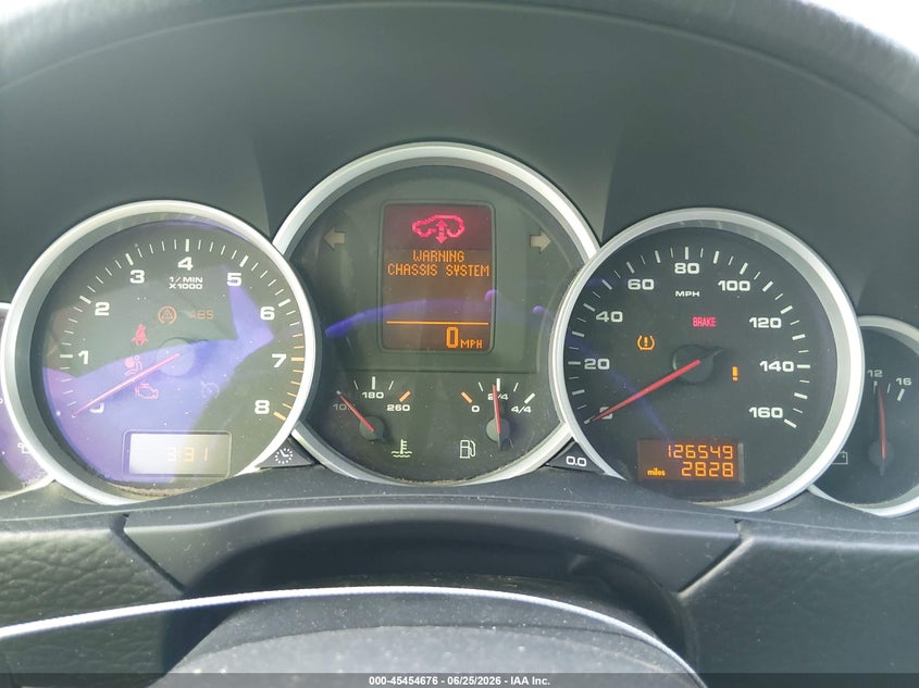 2009 Porsche Cayenne VIN WP1AD29P19LA65762 IAAI salvage auction — WATER/FLOOD, Salvage (Texas), sold $1,550 on 2026-08-13 (photo 7)