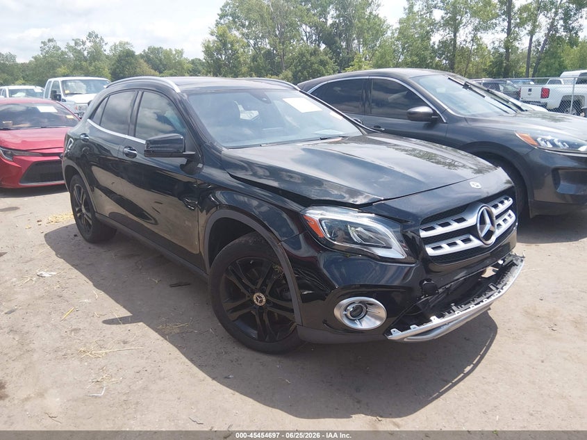 2019 Mercedes-benz Gla-klasse VIN WDCTG4GB1KJ553951 IAAI salvage auction — FRONT END, Salvage Title, sold $5,300 on 2026-08-14 (photo 1)