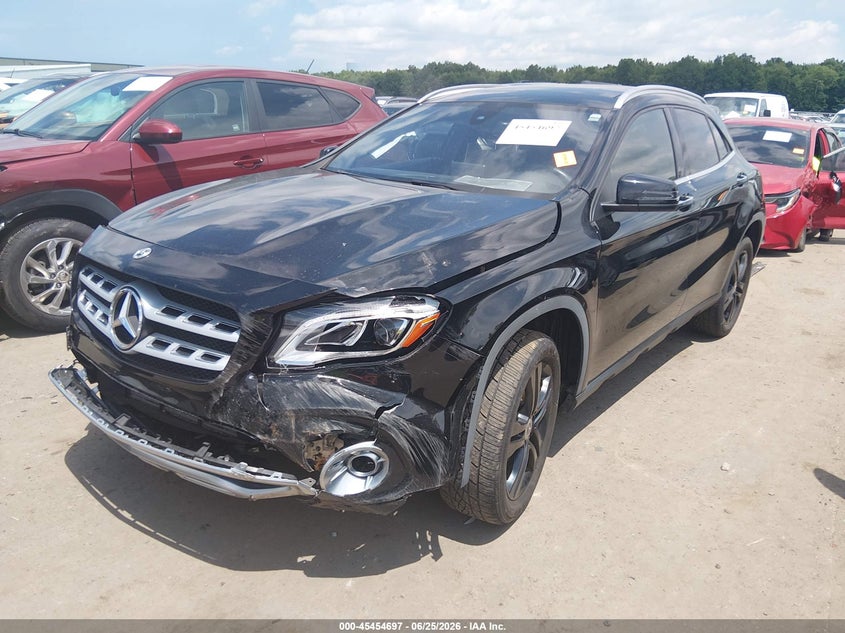 2019 Mercedes-benz Gla-klasse VIN WDCTG4GB1KJ553951 IAAI salvage auction — FRONT END, Salvage Title, sold $5,300 on 2026-08-14 (photo 2)