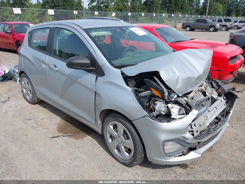 2020 Chevrolet Spark VIN KL8CB6SA1LC418711 IAAI salvage auction — FRONT END, Salvage Title, sold $700 on 2026-07-22 (photo 1)