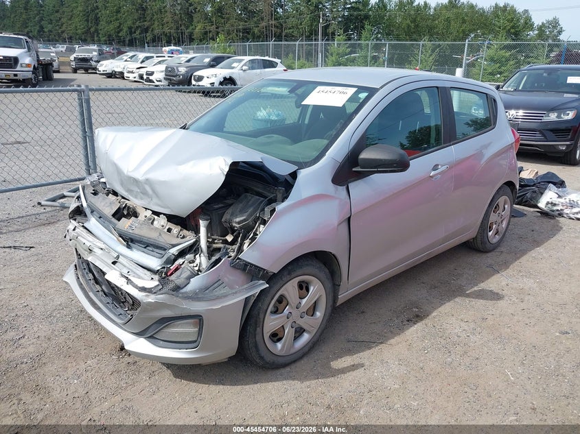 2020 Chevrolet Spark VIN KL8CB6SA1LC418711 IAAI salvage auction — FRONT END, Salvage Title, sold $700 on 2026-07-22 (photo 2)