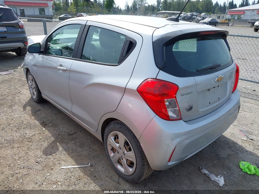 2020 Chevrolet Spark VIN KL8CB6SA1LC418711 IAAI salvage auction — FRONT END, Salvage Title, sold $700 on 2026-07-22 (photo 3)