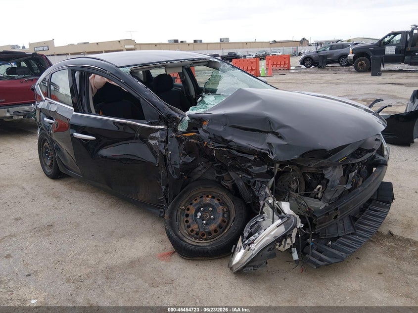 2015 Nissan Sentra VIN 3N1AB7AP8FY247111 IAAI salvage auction — RIGHT FRONT, Salvage (Kansas), sold $350 on 2026-07-24 (photo 1)