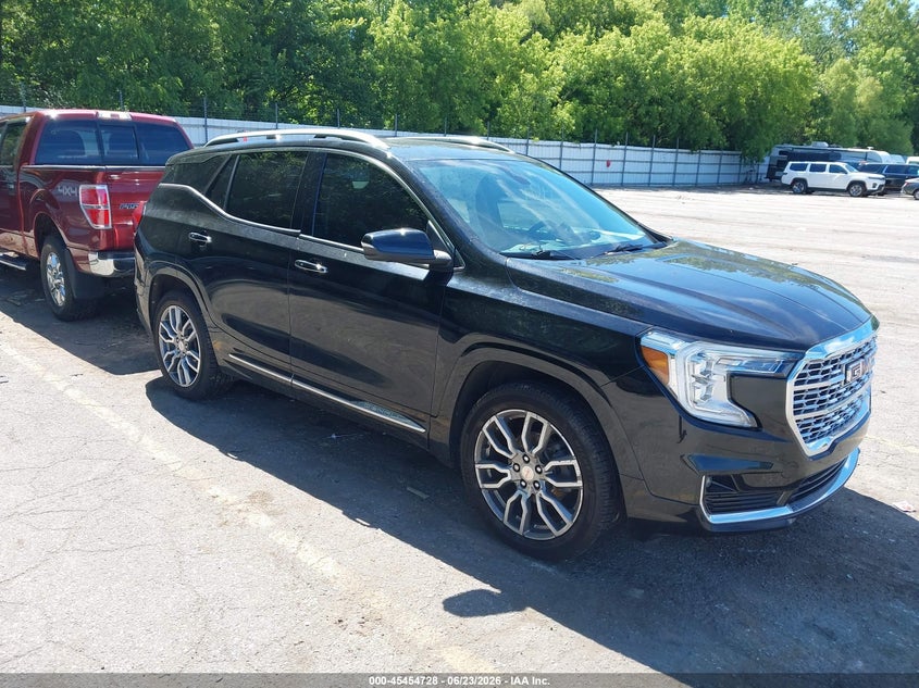 2022 Gmc Terrain VIN 3GKALXEVXNL291405 IAAI salvage auction — LEFT REAR, Clear (Michigan), sold $11,100 on 2026-07-30 (photo 1)