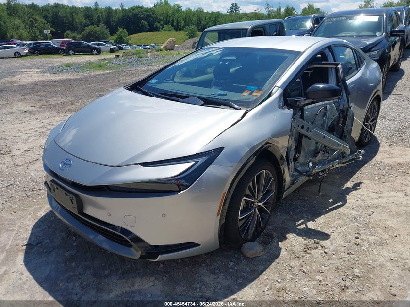 2024 Toyota Prius VIN JTDADABU0R3014989 IAAI salvage auction — SIDE, Salvage (Massachusetts), sold $9,200 on 2026-07-19 (photo 2)