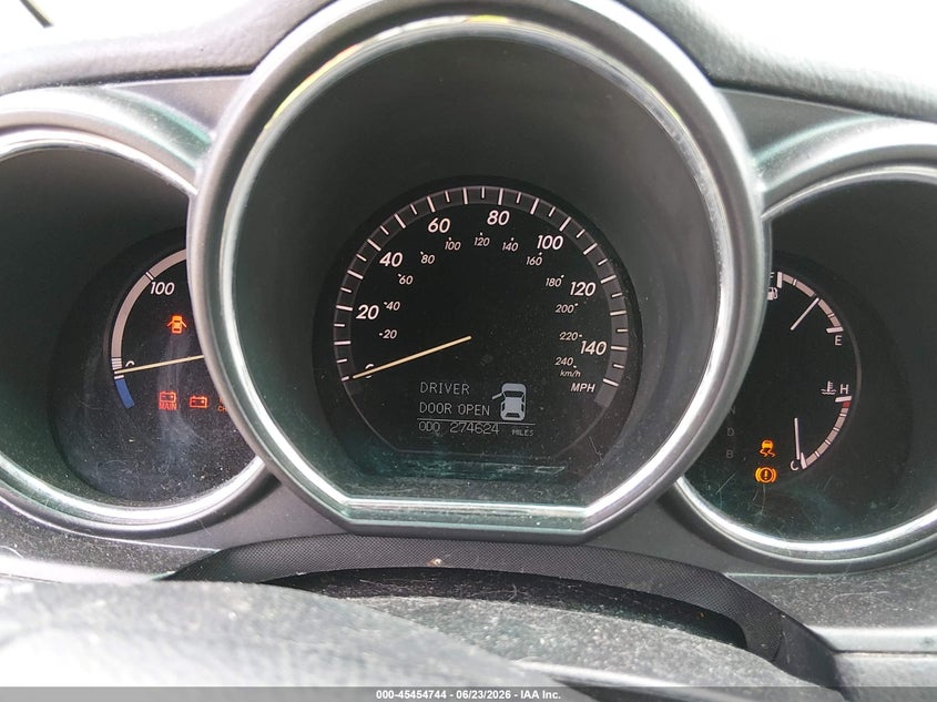 2006 Lexus Rx 400h VIN JTJHW31UX62000490 IAAI salvage auction — NORMAL WEAR, Clear (Washington), sold $500 on 2026-07-08 (photo 7)