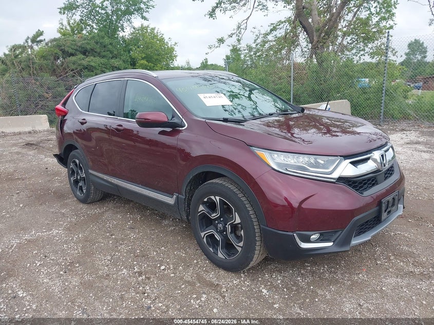 2018 Honda Cr-v VIN 7FARW2H93JE080678 IAAI salvage auction — REAR END, Clear (Wisconsin), sold $11,050 on 2026-07-07 (photo 1)
