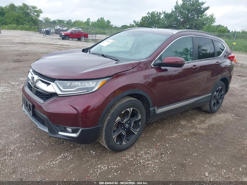 2018 Honda Cr-v VIN 7FARW2H93JE080678 IAAI salvage auction — REAR END, Clear (Wisconsin), sold $11,050 on 2026-07-07 (photo 2)