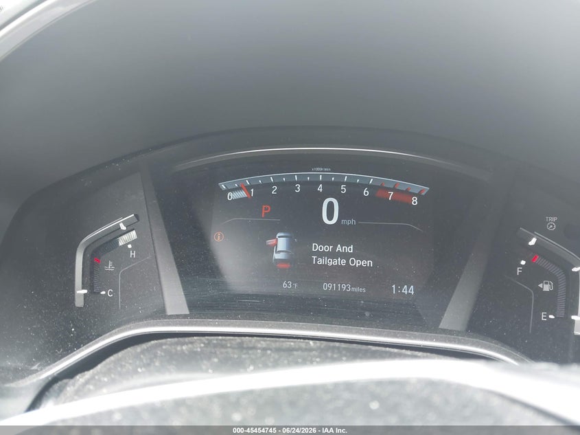 2018 Honda Cr-v VIN 7FARW2H93JE080678 IAAI salvage auction — REAR END, Clear (Wisconsin), sold $11,050 on 2026-07-07 (photo 7)