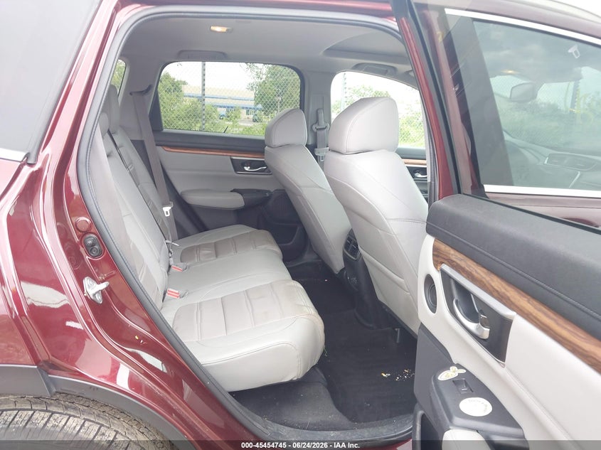 2018 Honda Cr-v VIN 7FARW2H93JE080678 IAAI salvage auction — REAR END, Clear (Wisconsin), sold $11,050 on 2026-07-07 (photo 8)