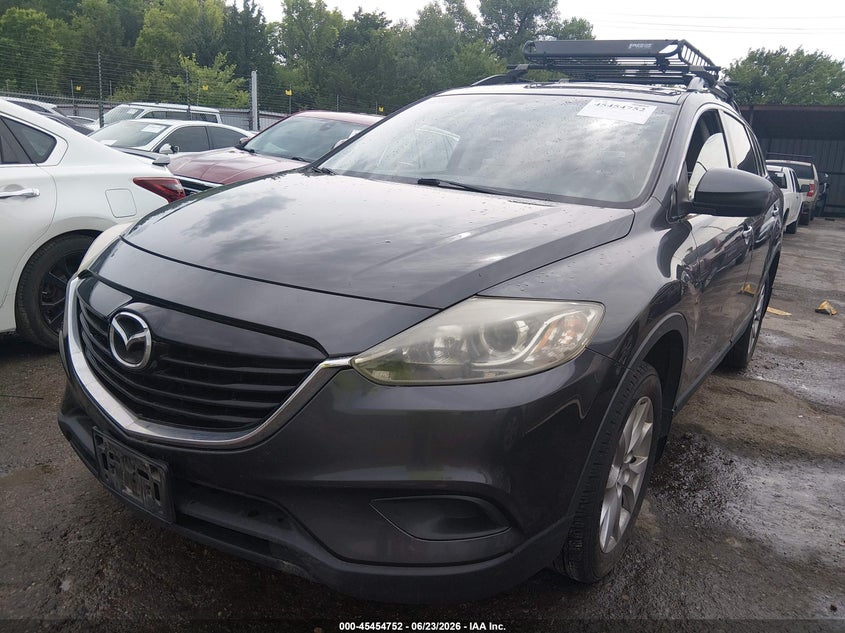 2015 Mazda Cx-9 VIN JM3TB2CA9F0455646 IAAI salvage auction — NORMAL WEAR, Original (Alaska), sold $1,300 on 2026-07-22 (photo 2)