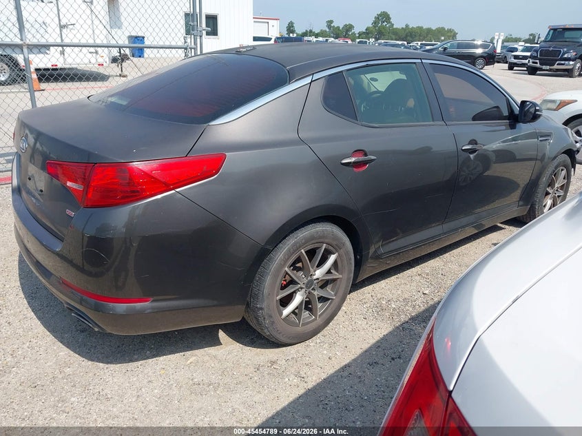 2011 Kia Optima VIN KNAGM4A76B5145293 IAAI salvage auction — FRONT END, Original (Texas), sold $475 on 2026-07-07 (photo 4)