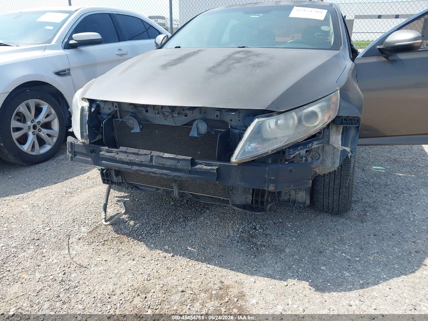 2011 Kia Optima VIN KNAGM4A76B5145293 IAAI salvage auction — FRONT END, Original (Texas), sold $475 on 2026-07-07 (photo 6)
